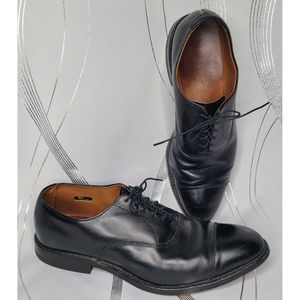 Allen Edmonds Park Avenue Black Leather Cap Toe Oxford Men's 10 D Made in USA